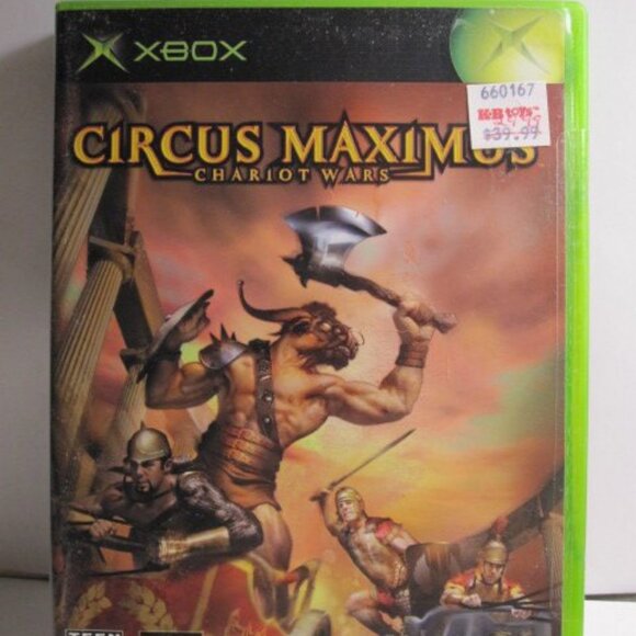 Original Xbox Video Game: Circus Maximus - Chariot Wars,  Brand New / Sealed main image 2